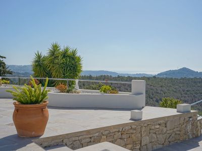Terrasse mit Panoramablick