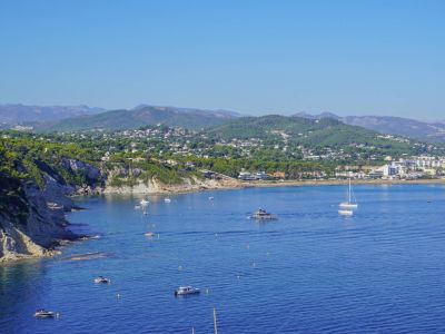 Blick auf die Bucht