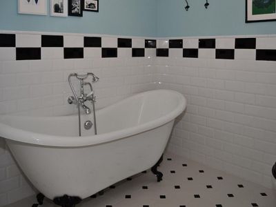 Badezimmer im Obergeschoss