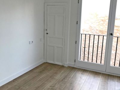 Schlafzimmer mit Balkon