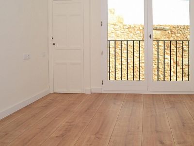 Schlafzimmer mit Balkon