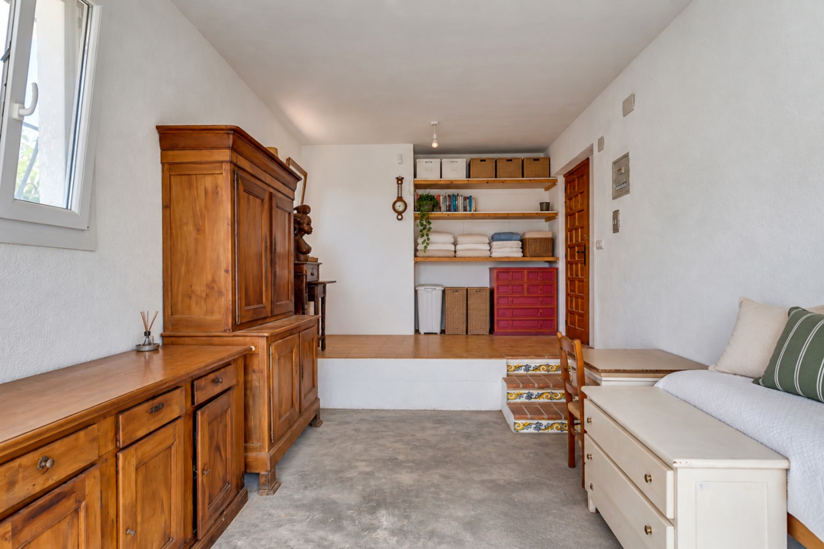 Ausgebaute Garage