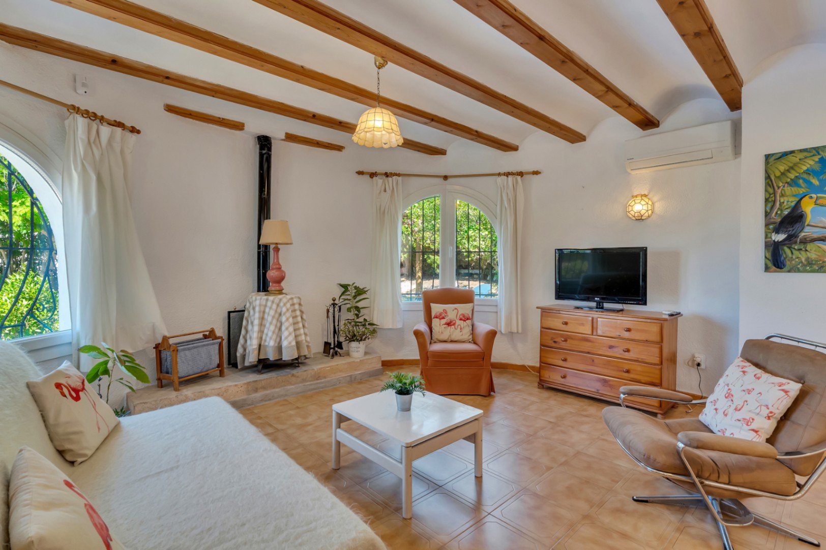 Wohnzimmer des Hauses