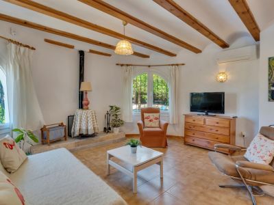 Wohnzimmer des Hauses