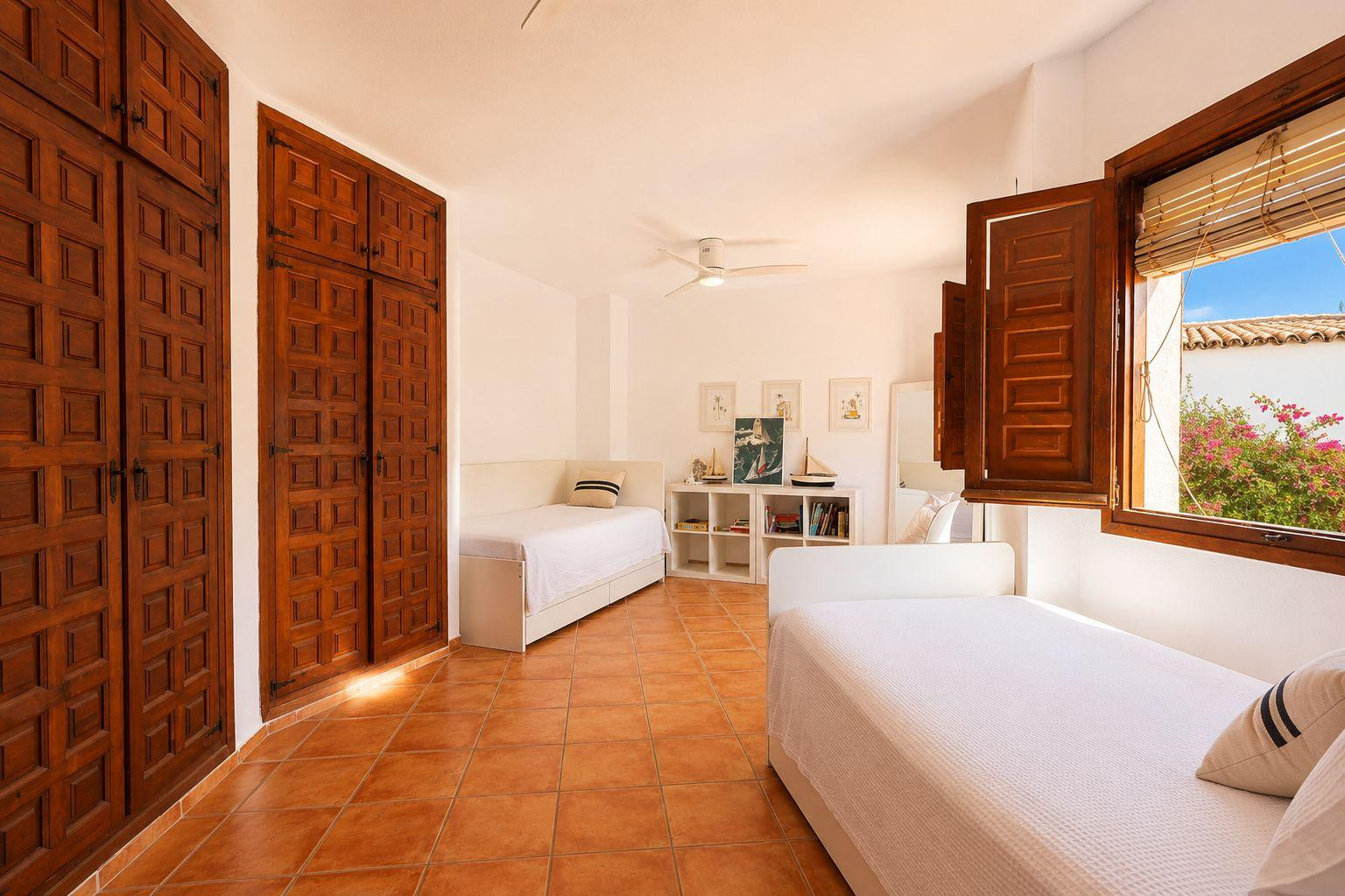 Schlafzimmer des Hauses