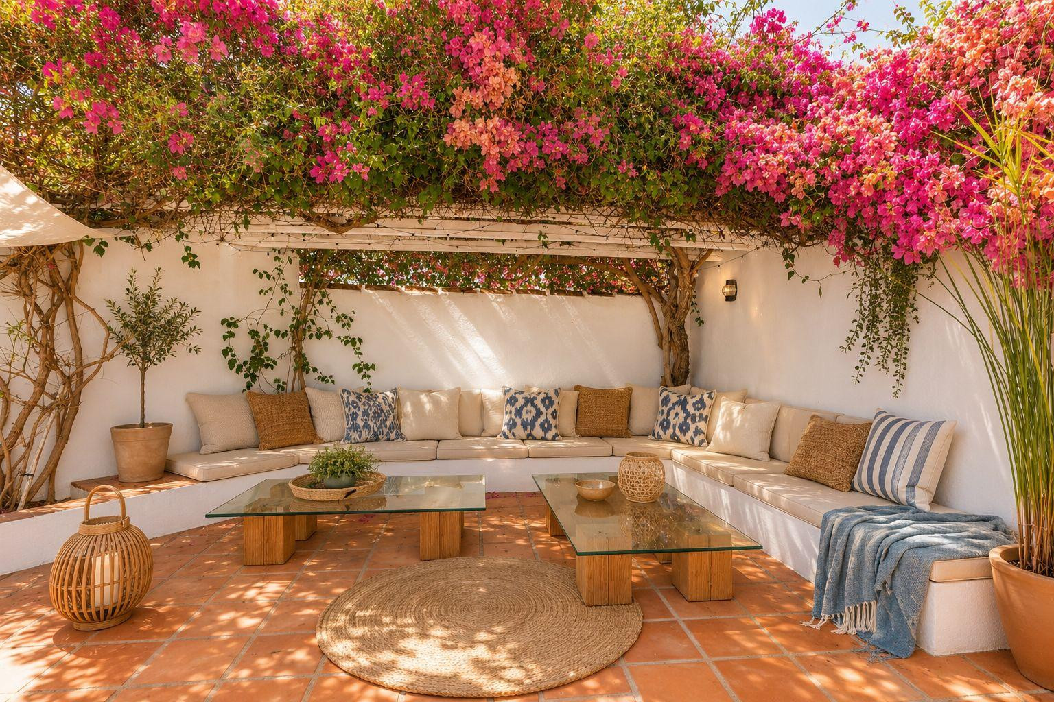 Überdachte Terrasse