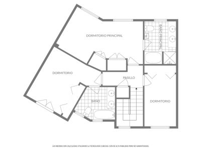 Grundriss des Obergeschosses