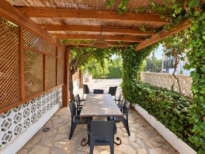 Überdachte Terrasse
