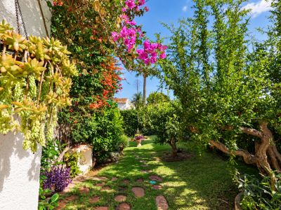 Weg durch den Garten