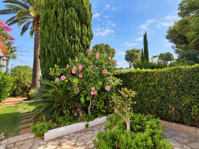 Garten der Villa