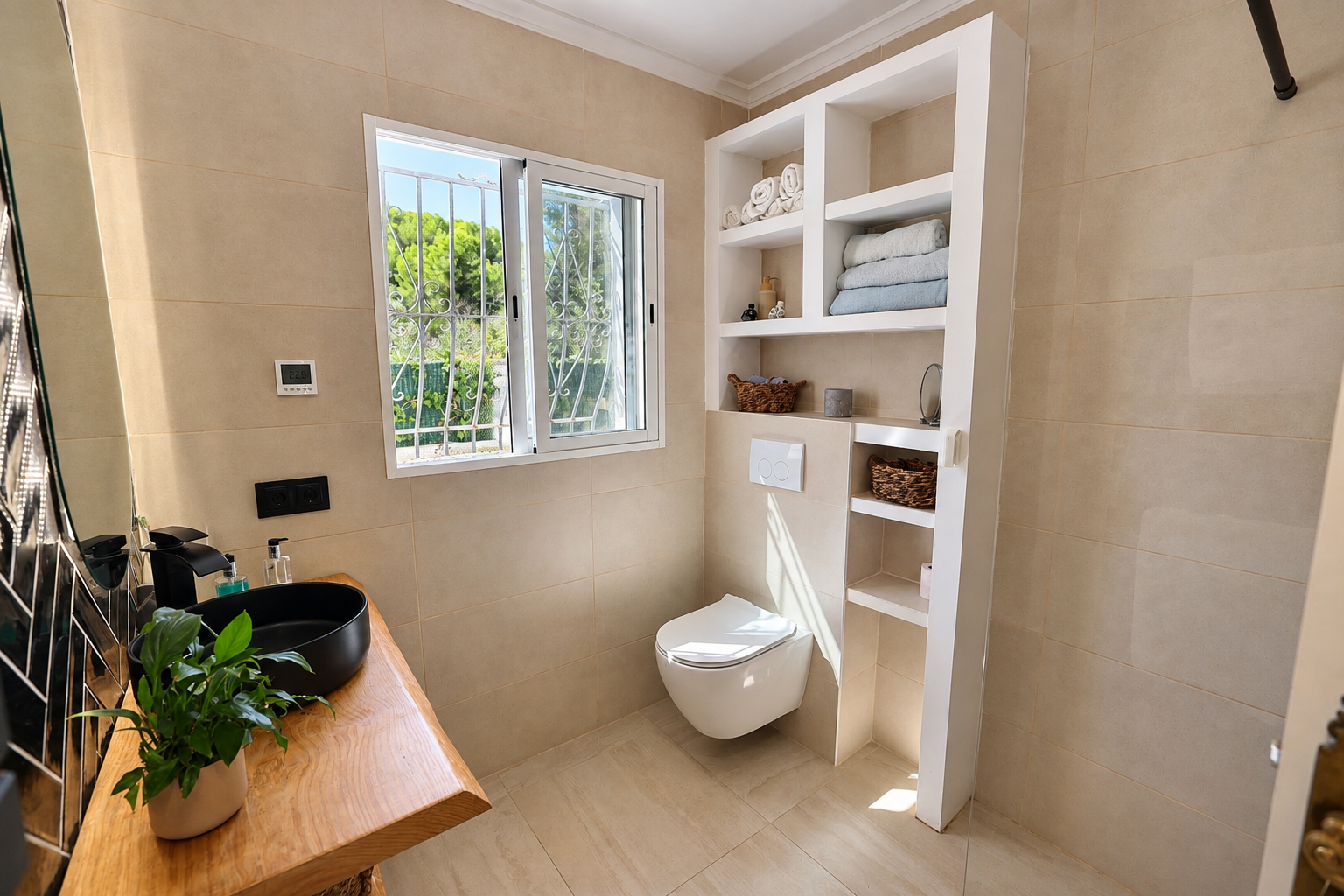 Renoviertes Badezimmer