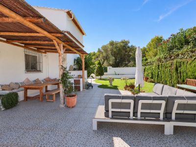 Terrasse und Garten