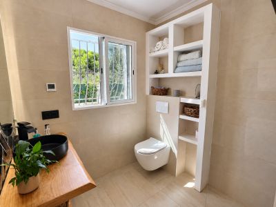 Renoviertes Badezimmer