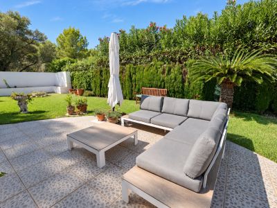 Terrasse und Garten