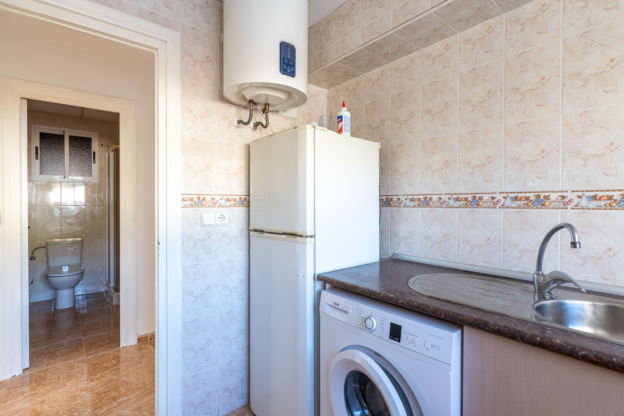 Küche der Wohnung