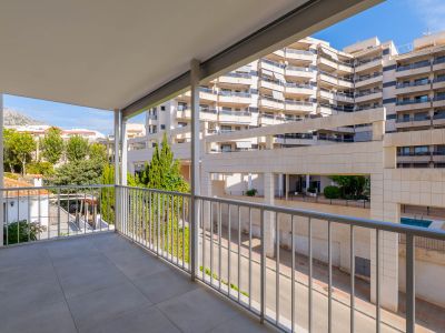Überdachte Terrasse