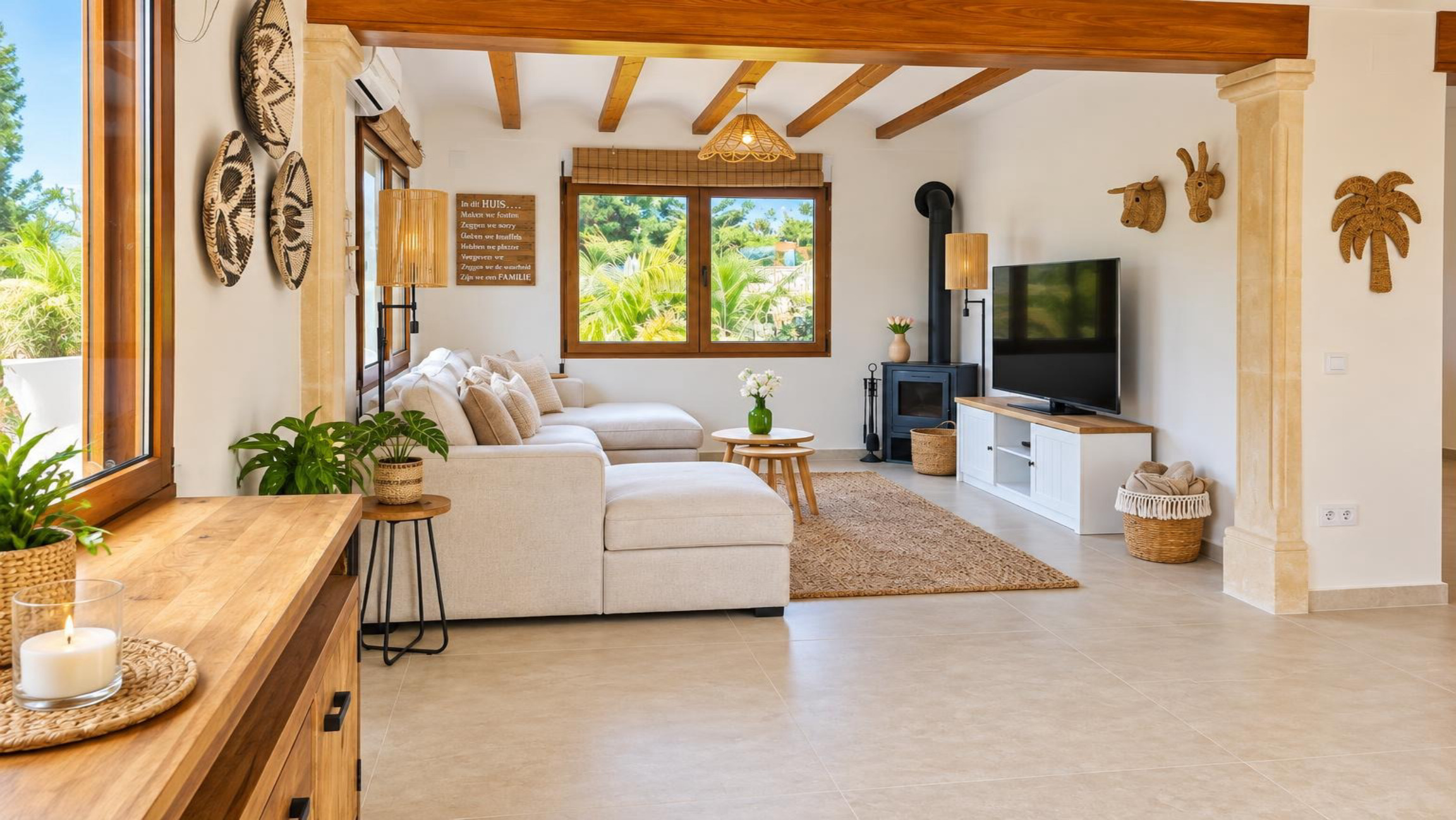 Komplett renovierte Villa zum Verkauf in Jávea, nur wenige Gehminuten von der Altstadt entfernt