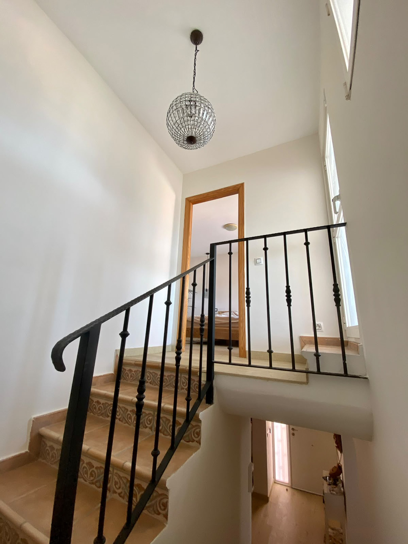 Treppe und Treppenabsatz