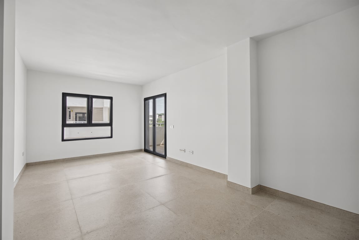 Wohnzimmer mit Terrassenzugang
