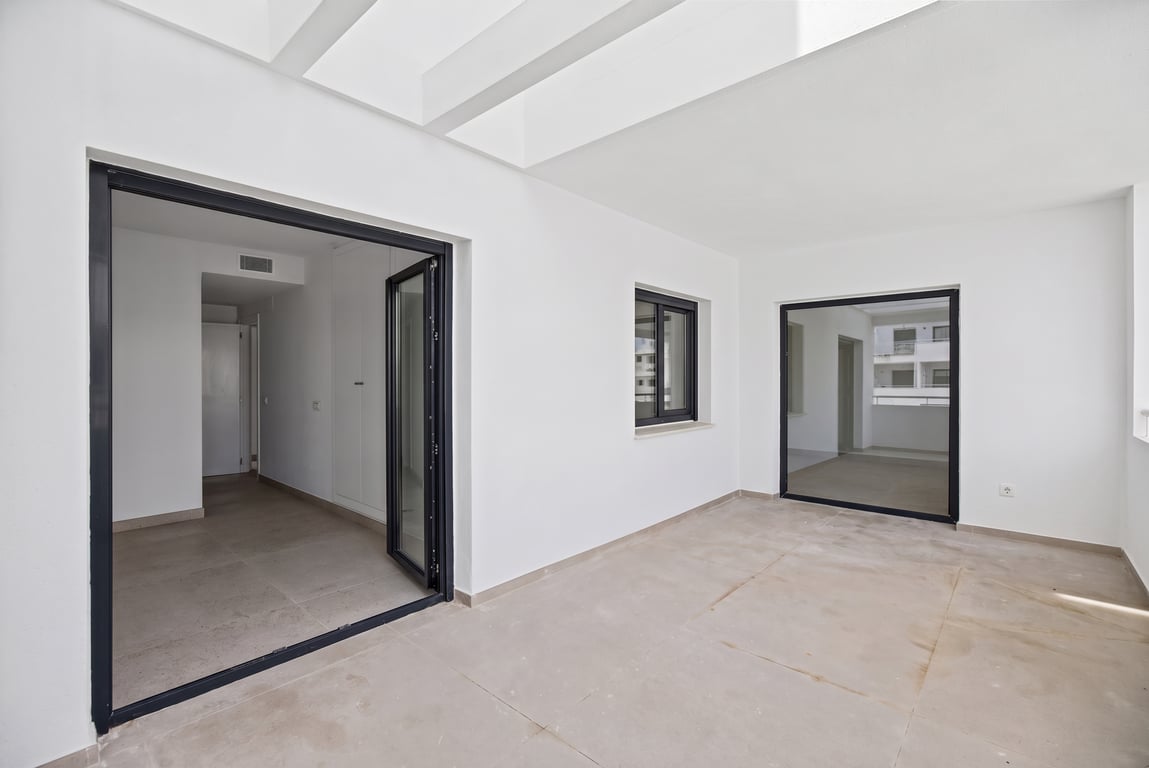 Terrasse der Wohnung