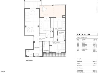 Grundriss der Wohnung