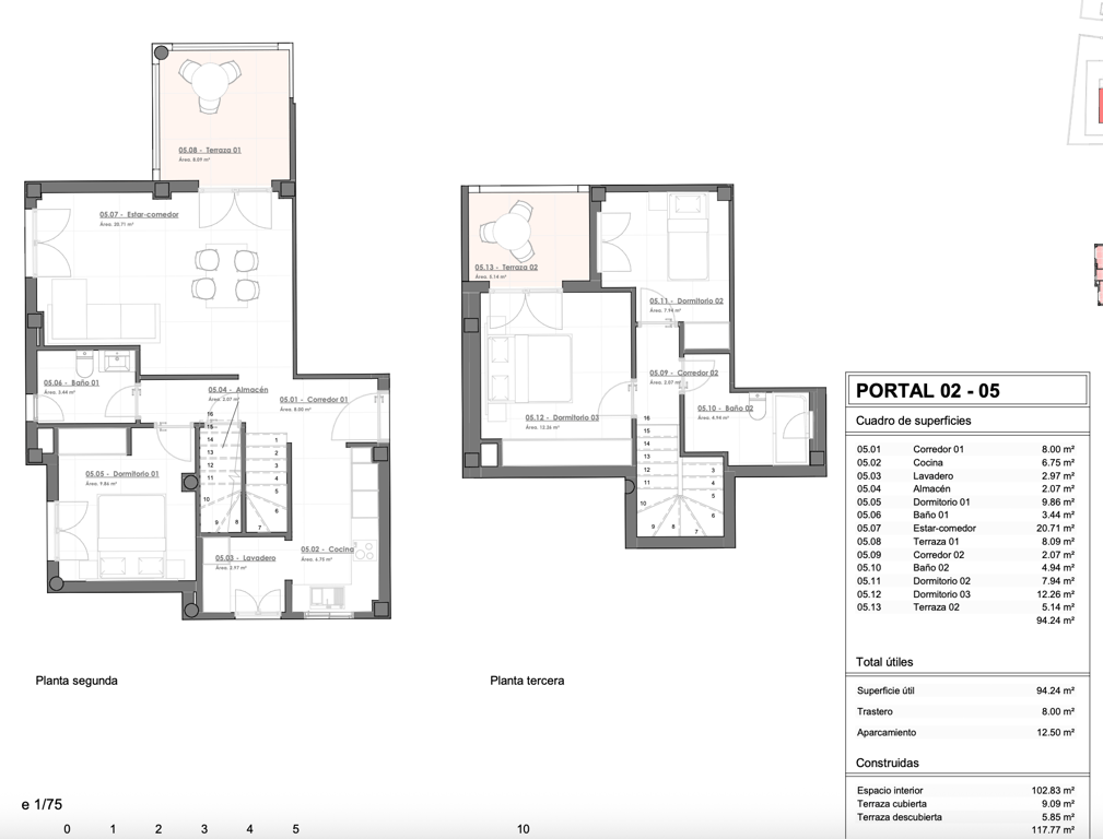 Grundriss der Wohnung