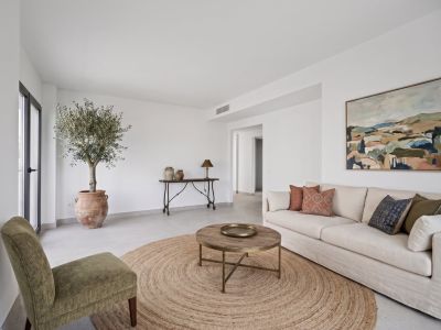 Wohnzimmer der Wohnung