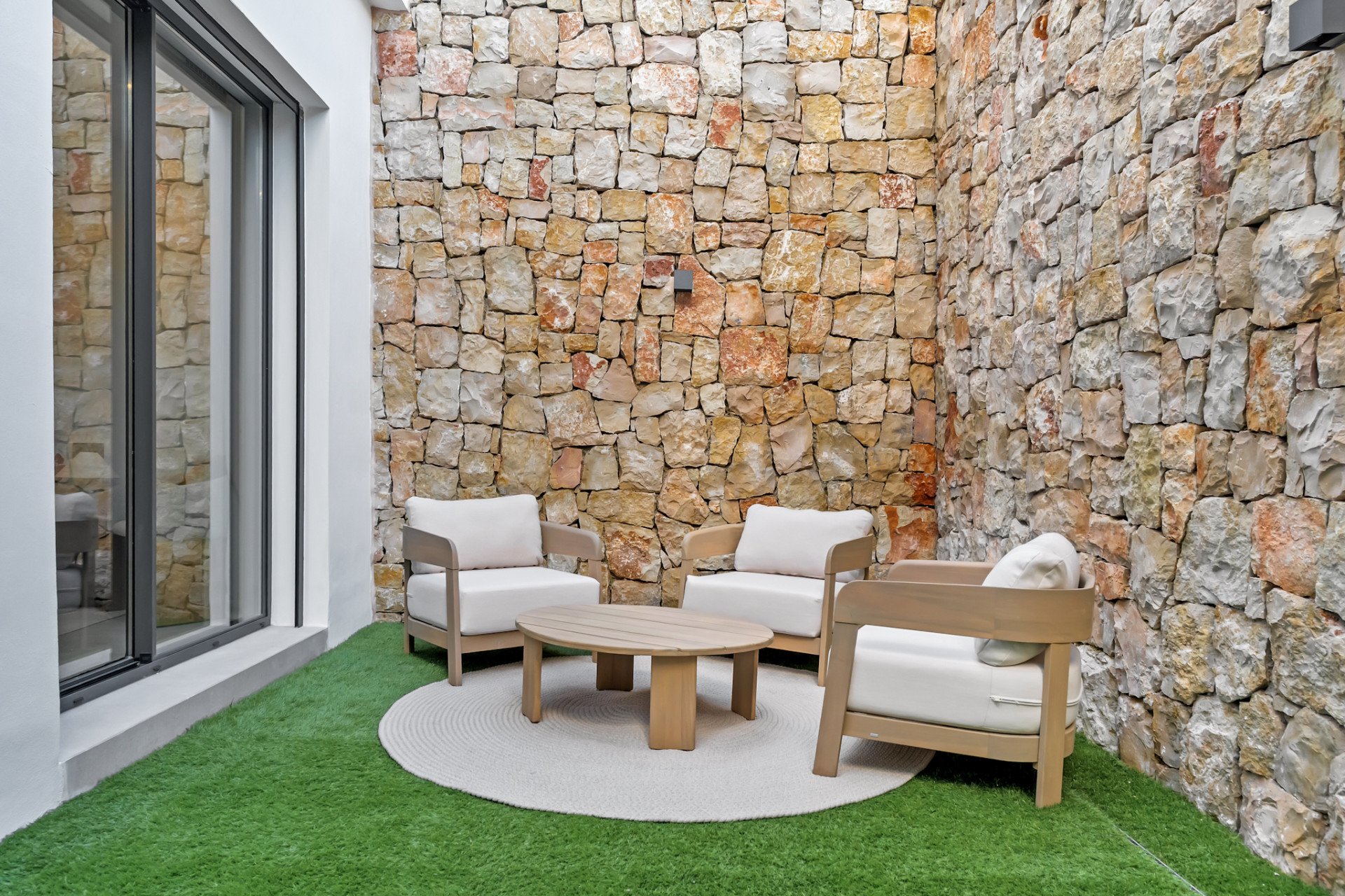 Privater Innenhof