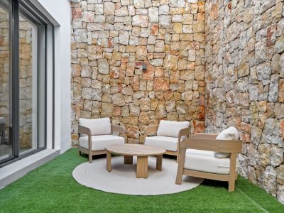 Privater Innenhof