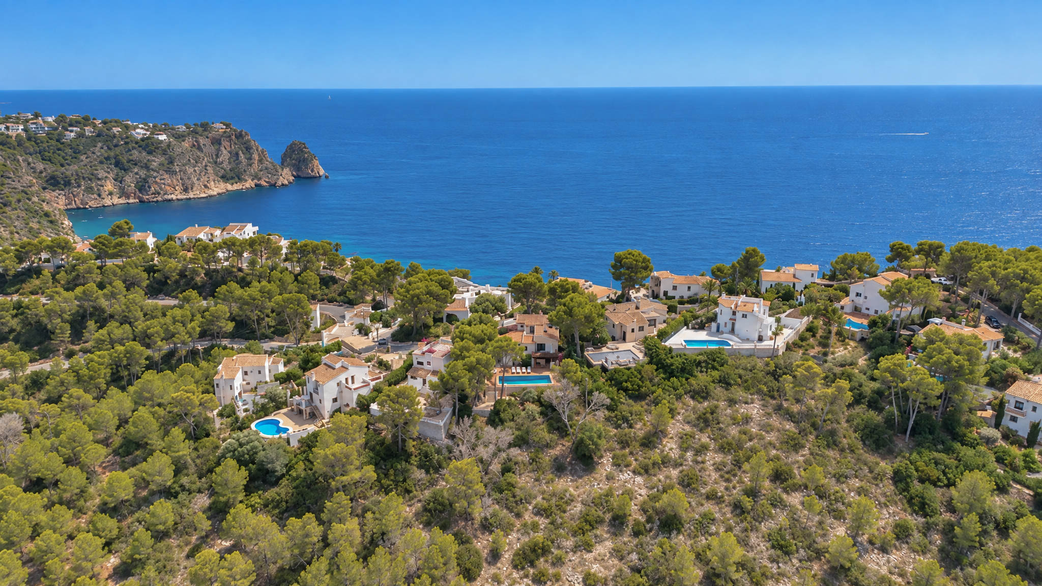 Charmante 4-Schlafzimmer-Villa mit Meerblick & Pool in Jávea