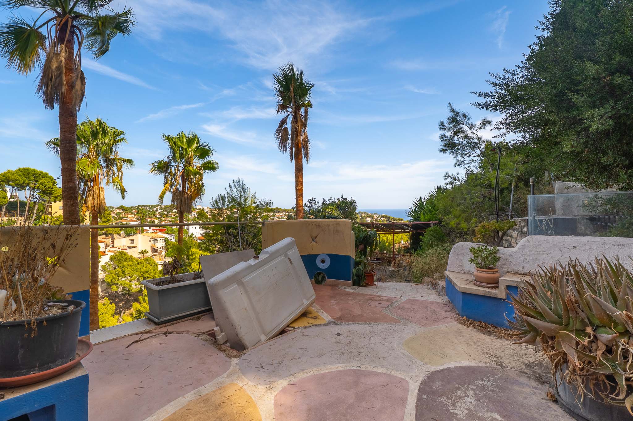 Terrasse mit Meerblick
