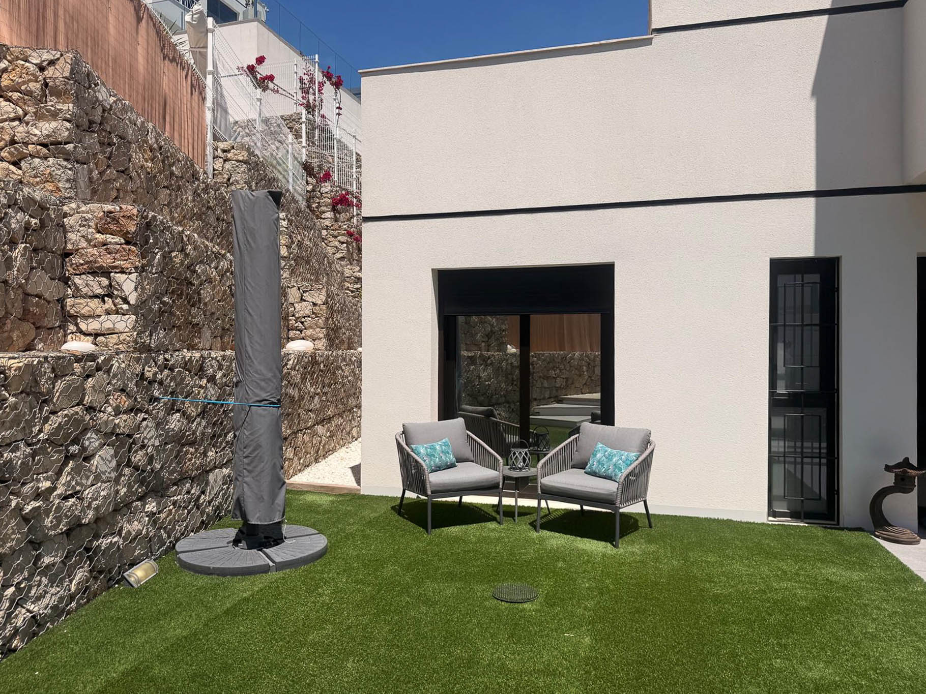 Unterer privater Garten