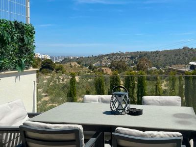 Terrasse mit Panoramablick