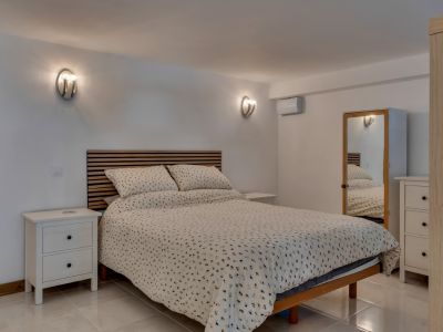 Schlafzimmer der Villa
