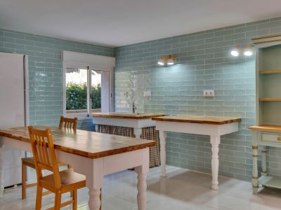 Küche des Gästeapartments