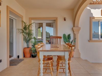 Überdachte Terrasse