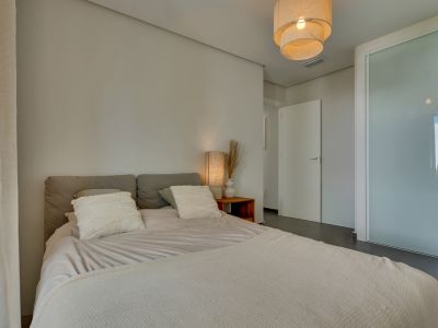 Schlafzimmer der Villa