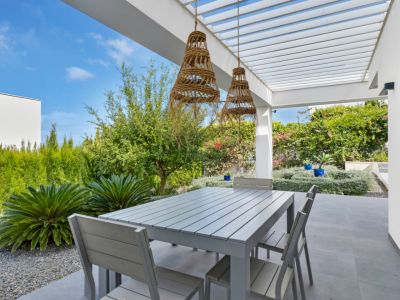 Überdachte Terrasse