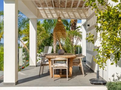 Überdachte Terrasse