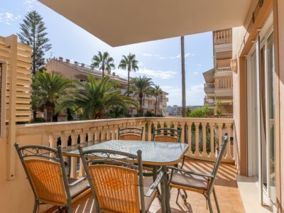 Überdachte Terrasse