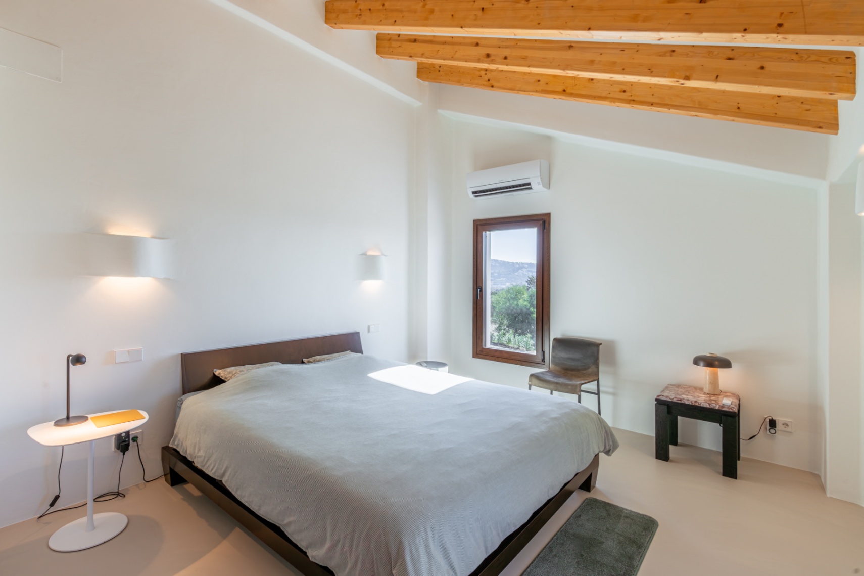 Schlafzimmer der Finca