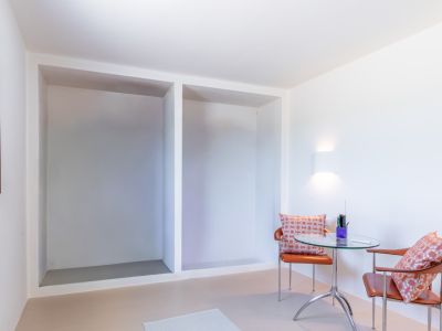 Schlafzimmer mit Einbauschränken
