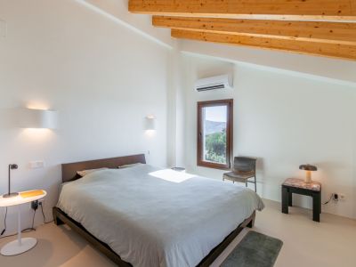 Schlafzimmer der Finca