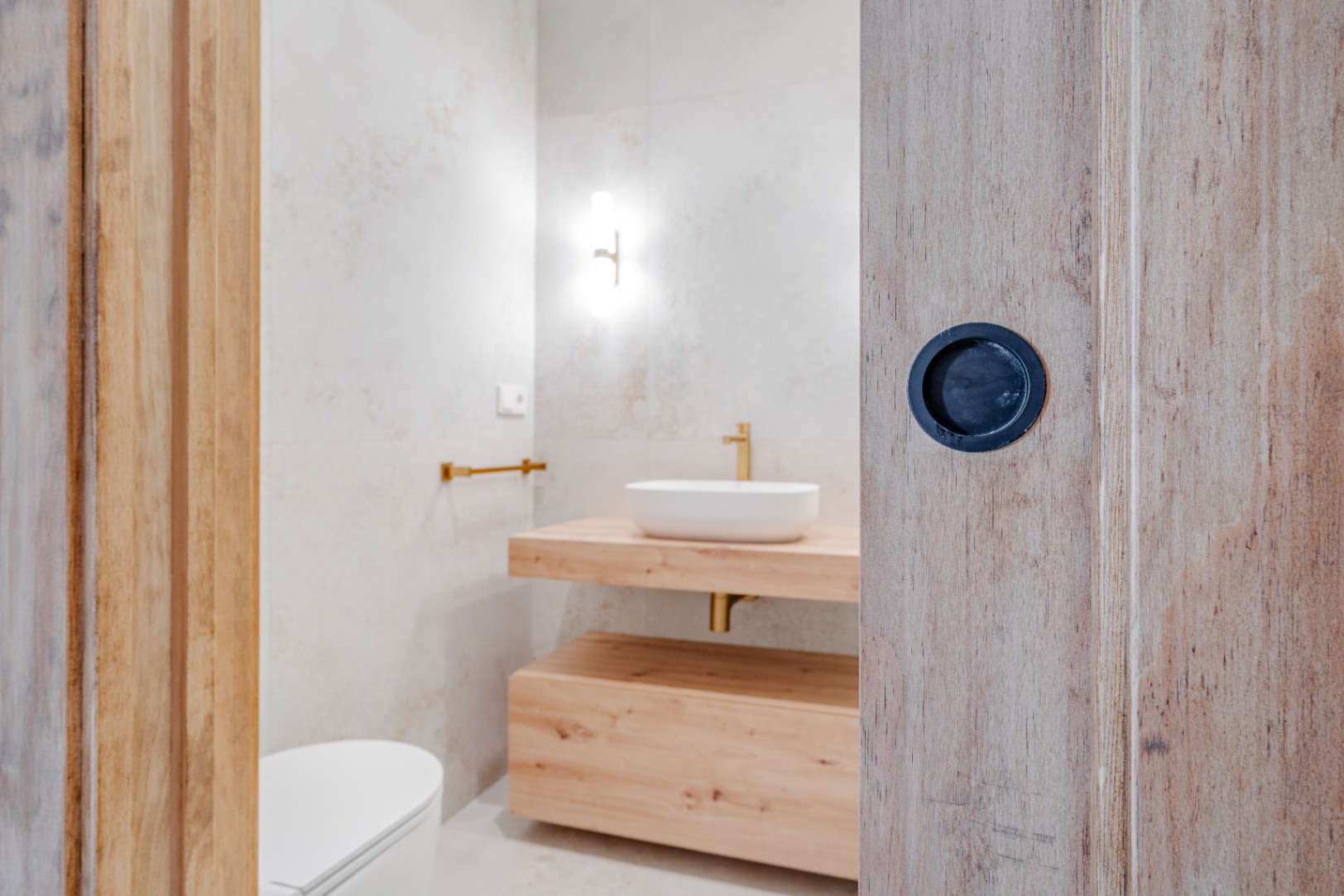 Renoviertes Badezimmer