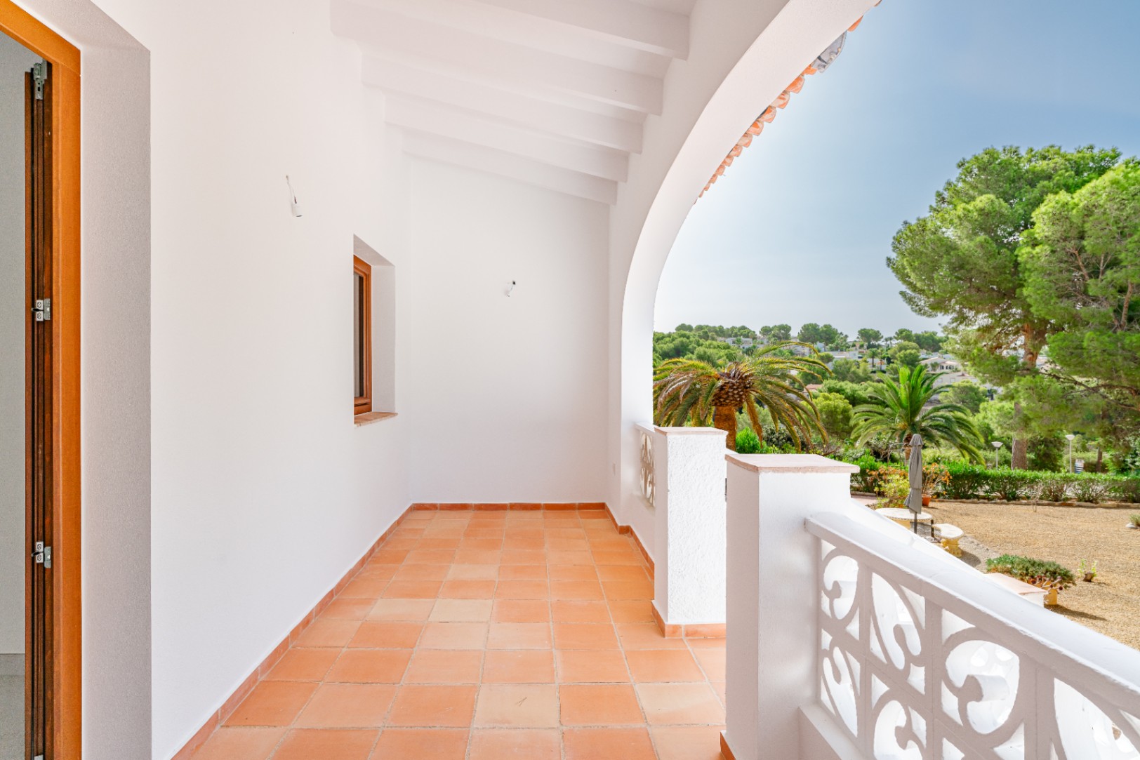 Überdachte Terrasse