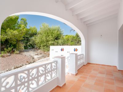 Überdachte Terrasse