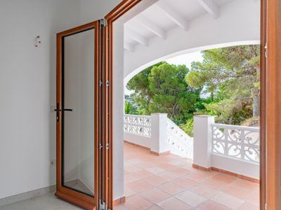 Überdachte Terrasse
