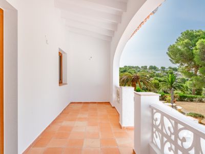 Überdachte Terrasse