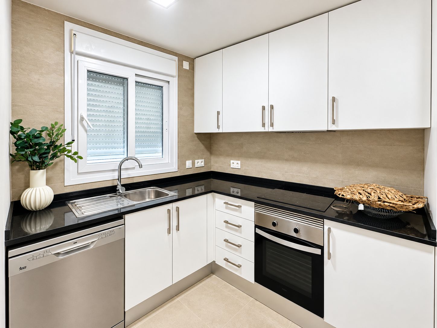 Küche der Wohnung