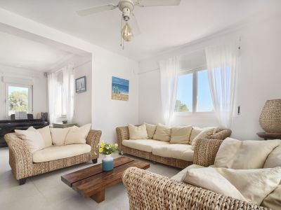 Wohnzimmer der Villa